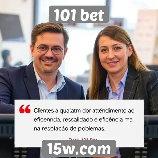 Clientes elogiam atendimento ao cliente da 101 bet