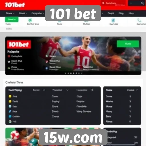 Navegação e usabilidade no site 101 bet analisadas