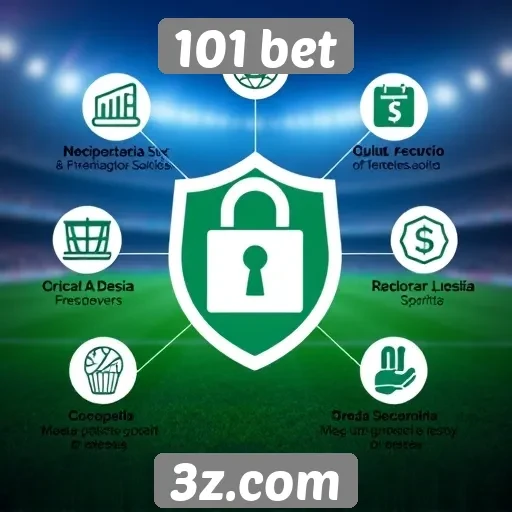 Recursos de segurança no site 101 bet